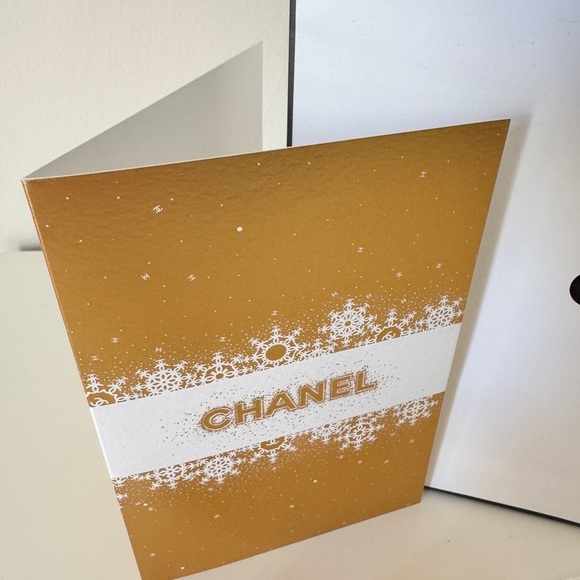 Chanel gift wrapping bag, flower, card, ribbon - Picture 3 of 6